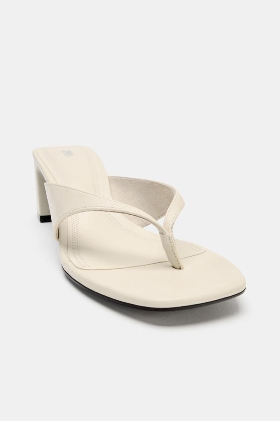 Zara Block Heel Sandals