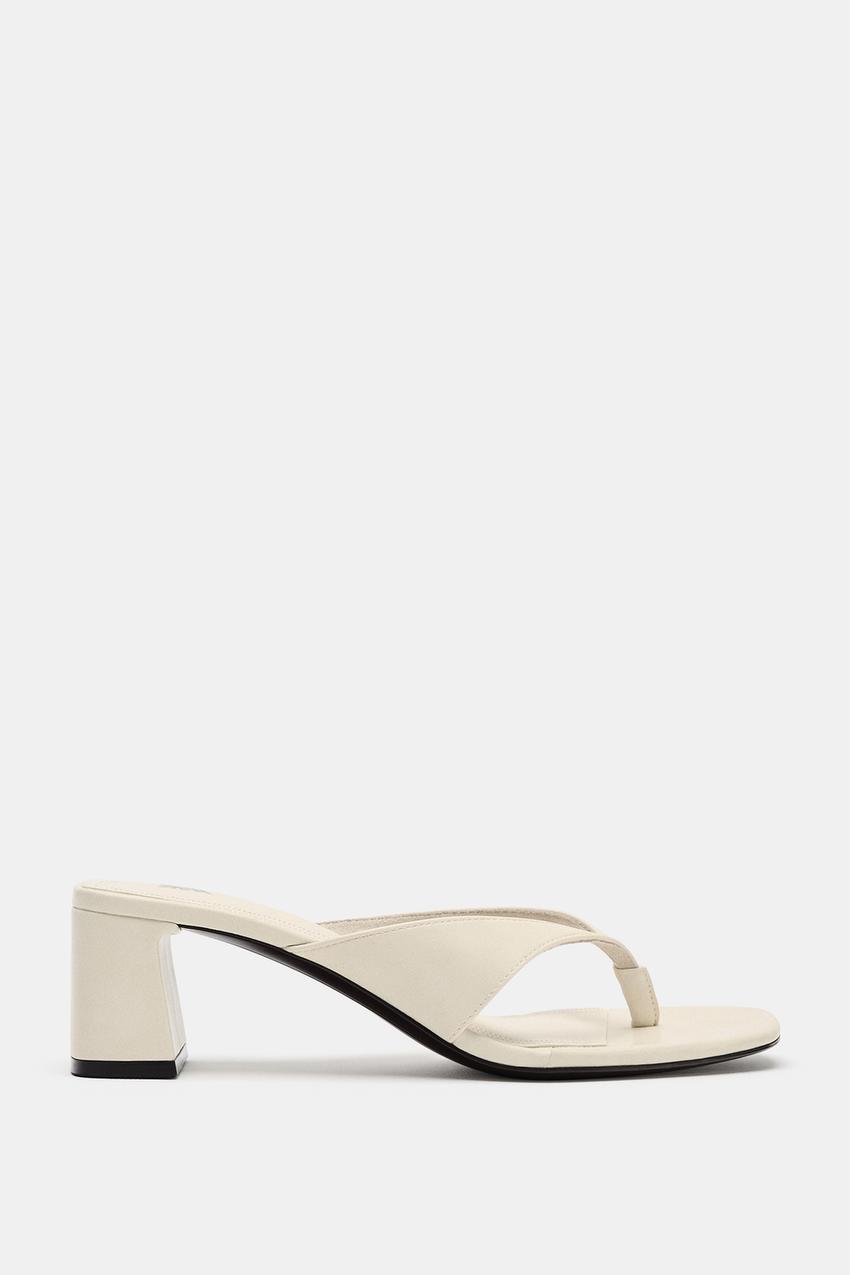 Zara Block Heel Sandals