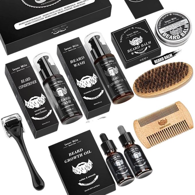Beard Growth Oil Kit