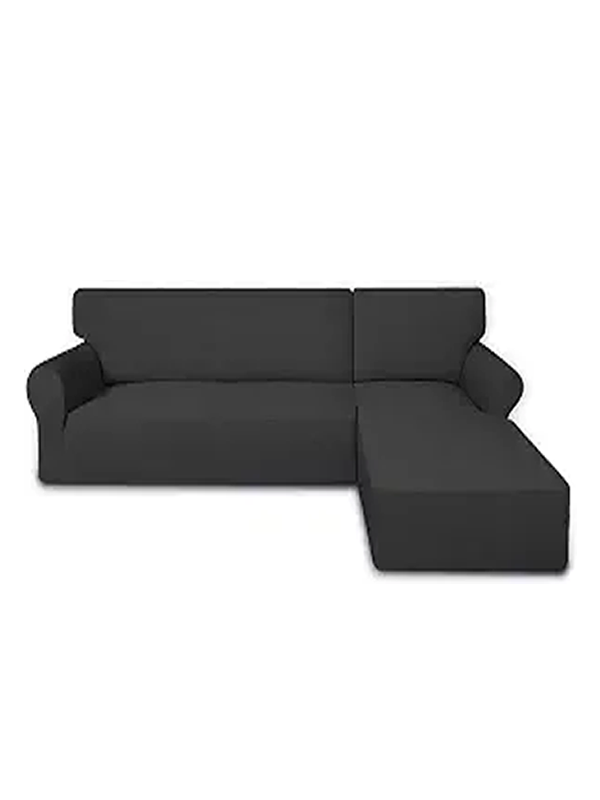 L-Shaped Fabric Sofa